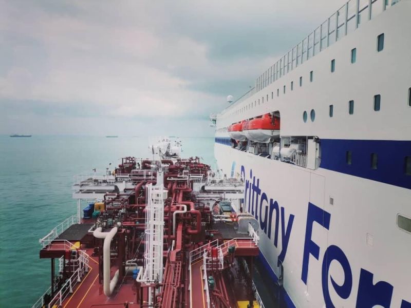 Petronas and Titan LNG bunker Brittany Ferries’ Salamanca | ship.energy