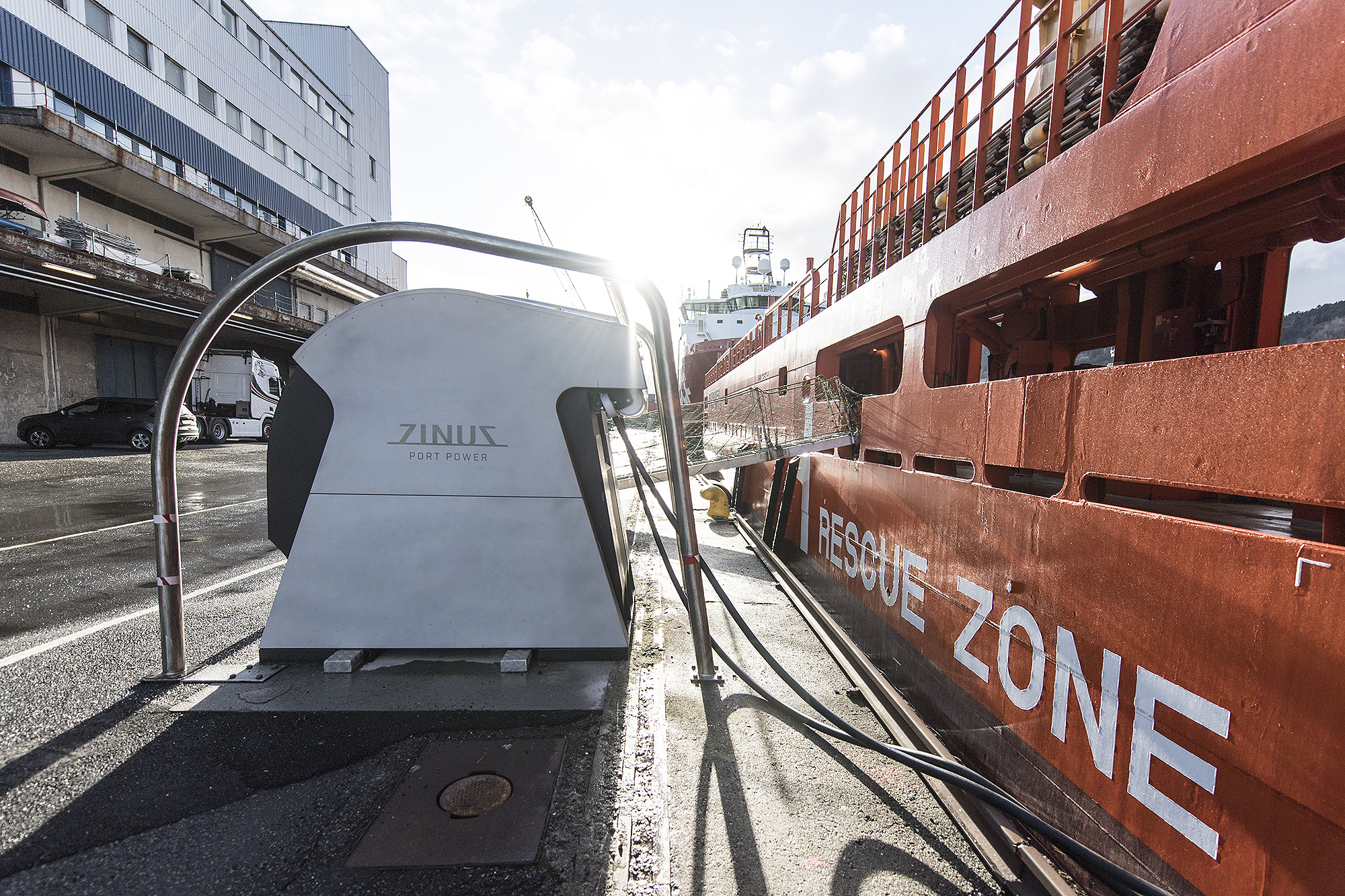 Zinus lands four new shore power contracts ship.energy