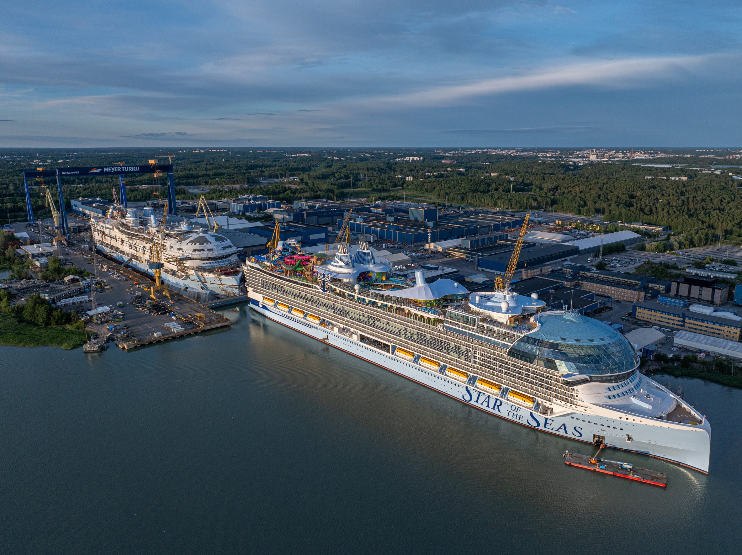 Royal Caribbean and Meyer Turku ink long-term framework agreement