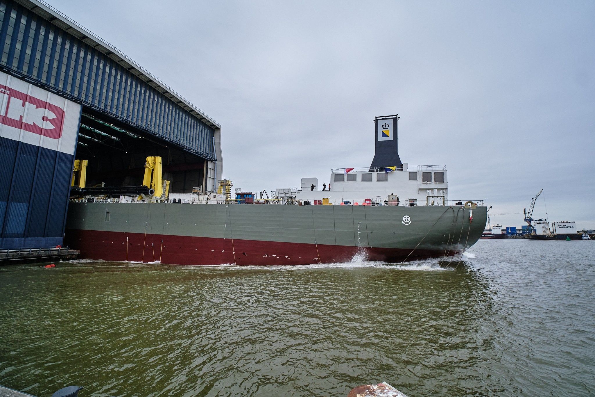Launch of Boskalis’ methanol-prepared TSHD at Royal IHC