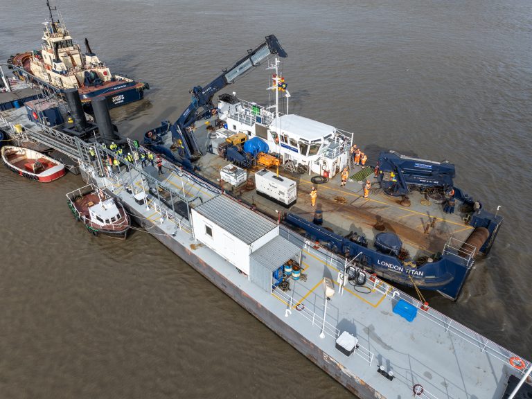 Largest shore power facility on the River Thames launched