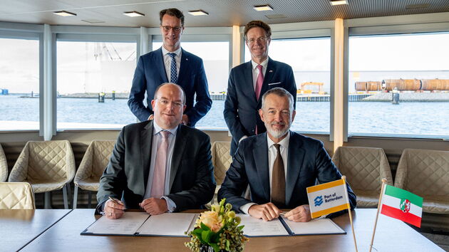 Ports of Duisburg and Rotterdam sign ‘energy transition’ LOI