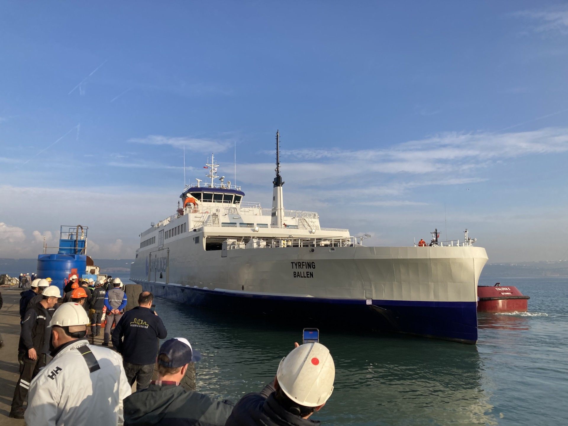 Molslinjen’s latest electric ferry delivered