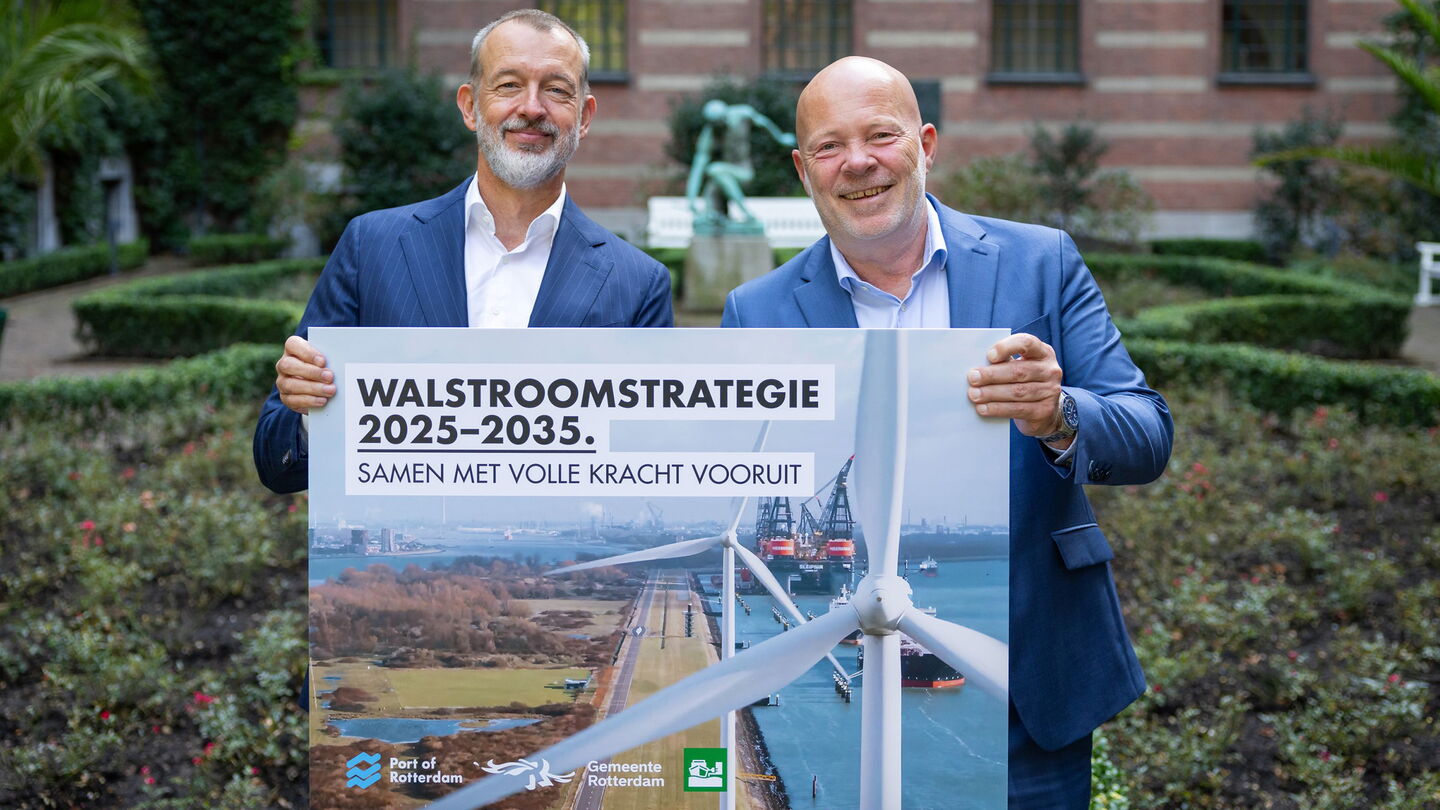City of Rotterdam, Port of Rotterdam Authority present updated shore power strategy