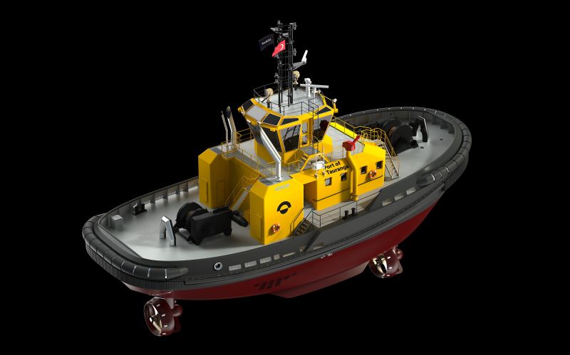 Port of Tauranga orders new hybrid tug