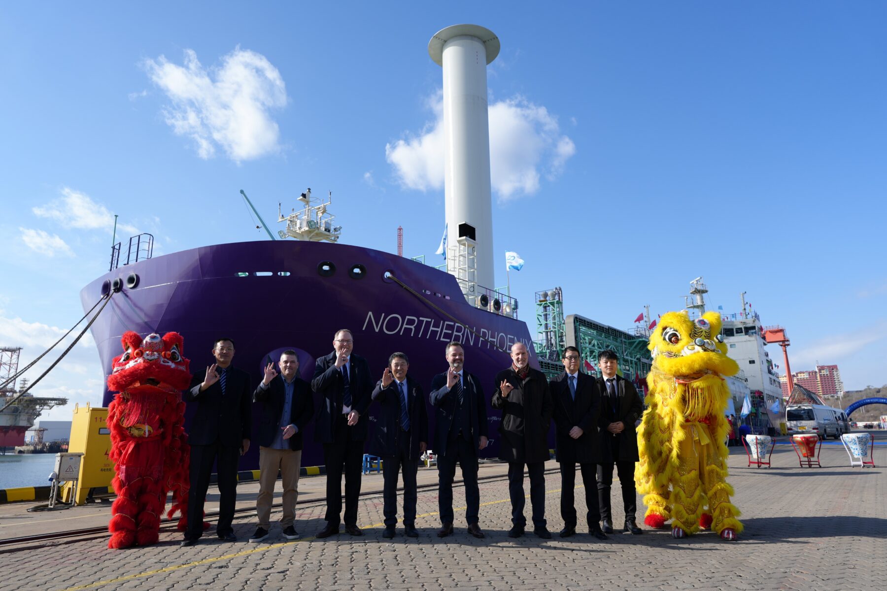 Northern Lights takes delivery of third LNG-fuelled CO₂ transport vessel