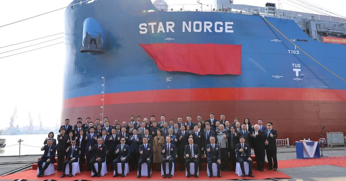 Grieg Maritime’s first N-class vessel named in China