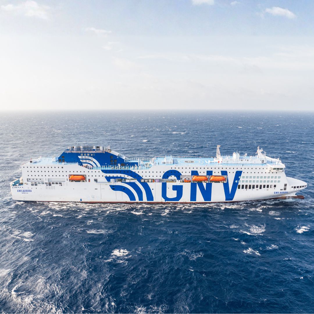 GNV takes delivery of LNG-fuelled RoPax, GNV Aurora