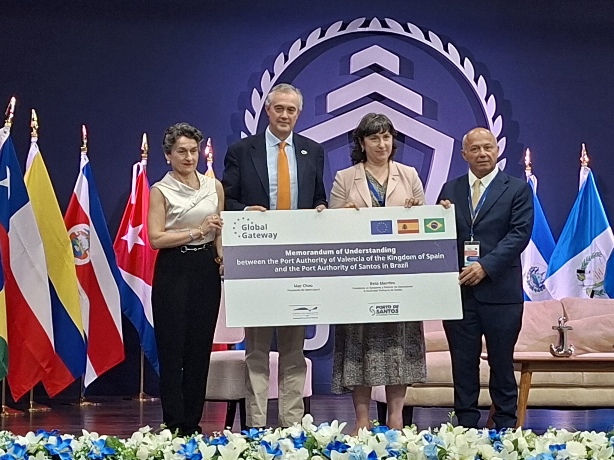 Port authorities to jointly work on Santos-Valencia green corridor