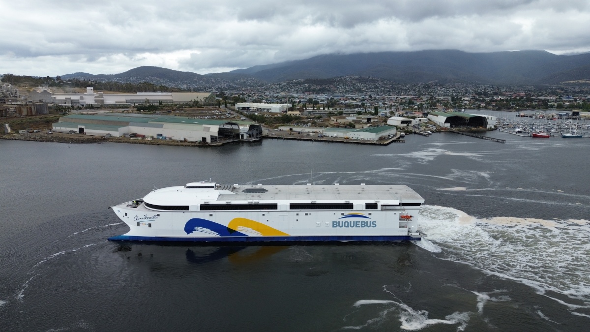 Incat begins operational testing for ‘world’s largest’ battery-electric ship
