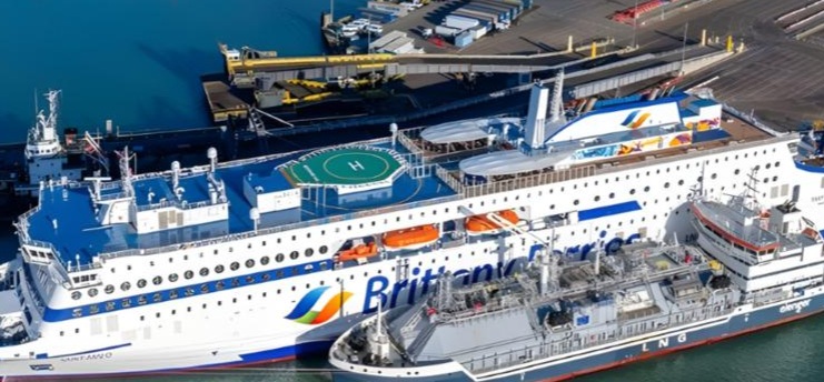 BV verifies methane emissions performance of Brittany Ferries’ LNG-powered ships