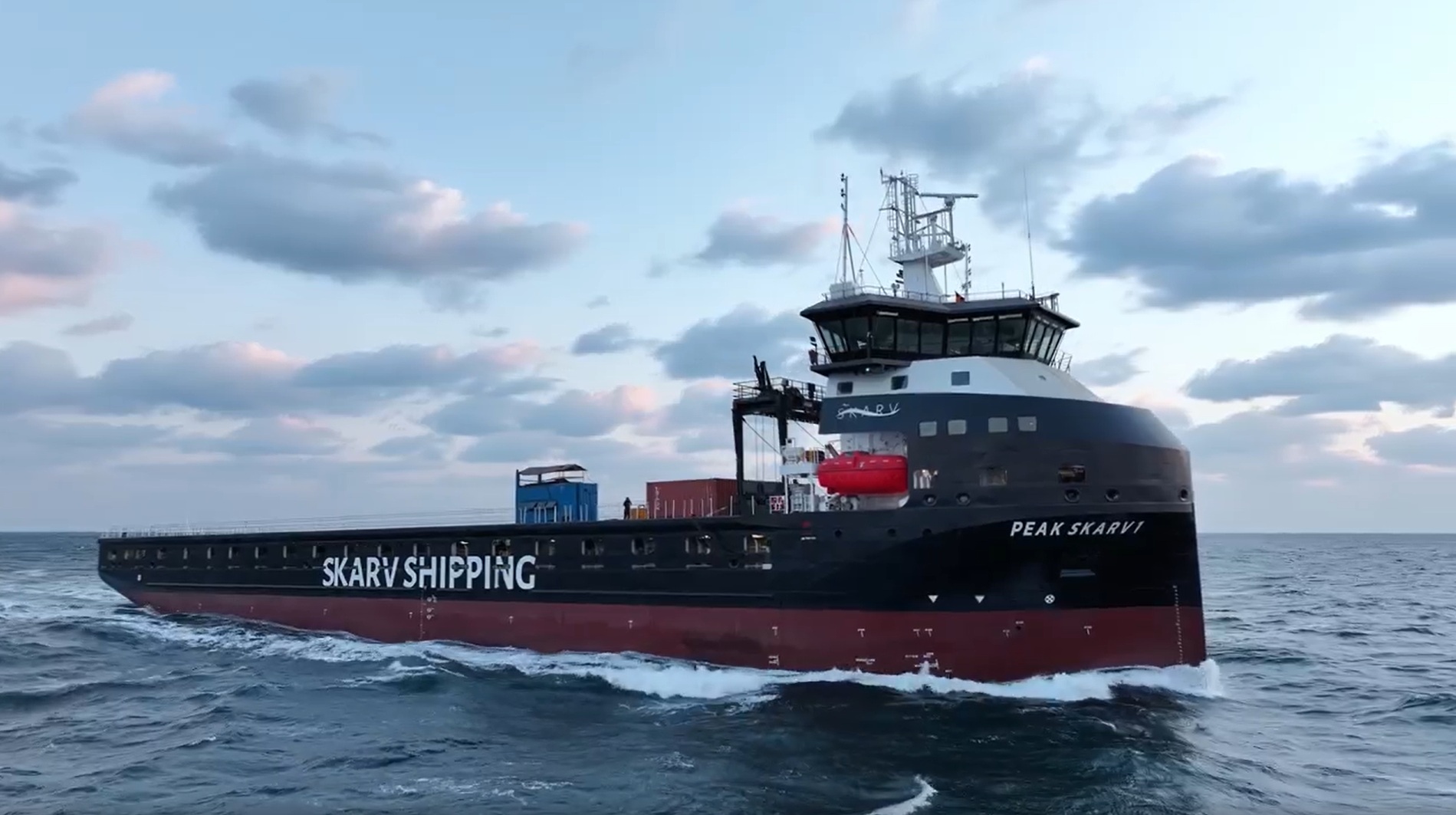 Skarv Shipping takes delivery of ammonia-, methanol-ready MPP newbuild