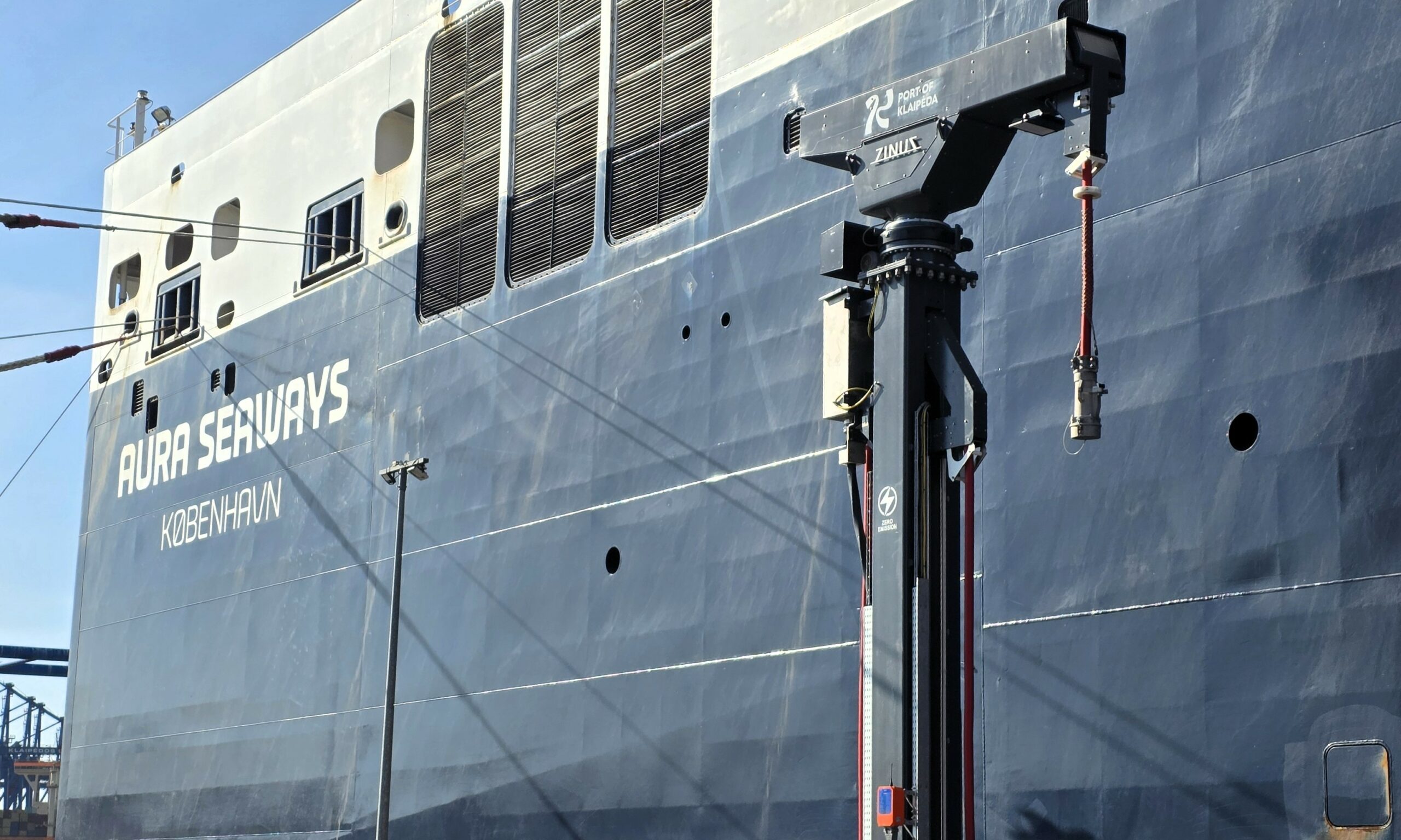 Port of Klaipėda begins testing of new OPS equipment