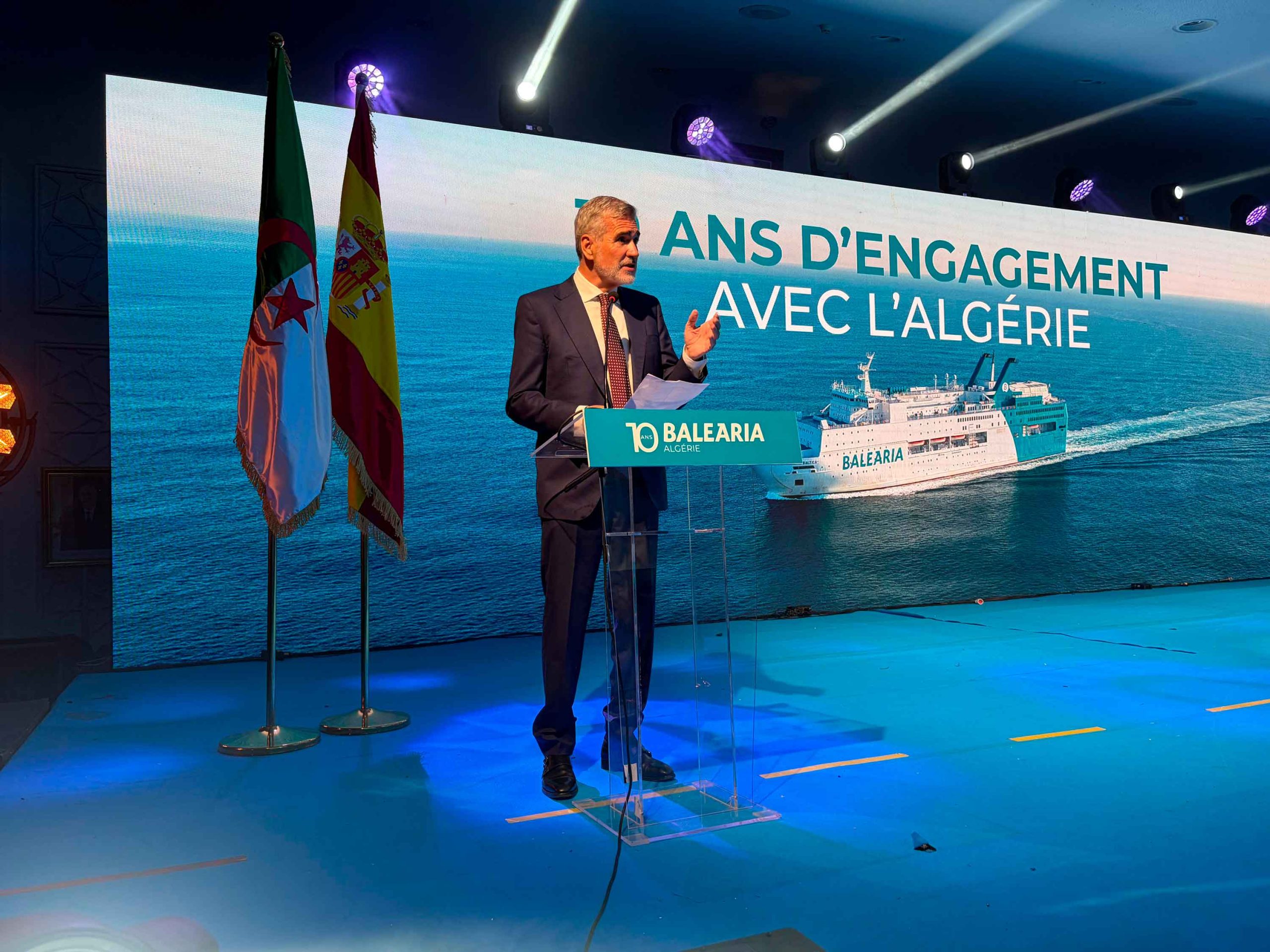 Baleària marks 10 years of ‘sustained growth’ in Algeria