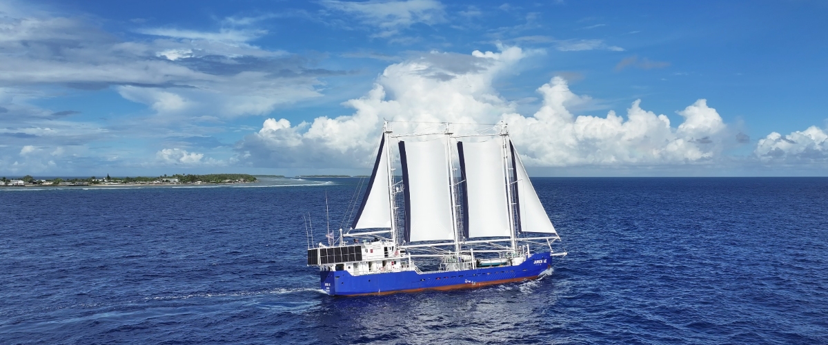 More Pacific Islands eye wind-propelled shipping after ‘promising’ prototype operations