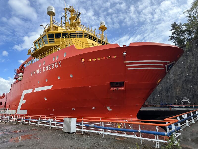 Work set to begin on Eidesvik PSV’s conversion to ammonia