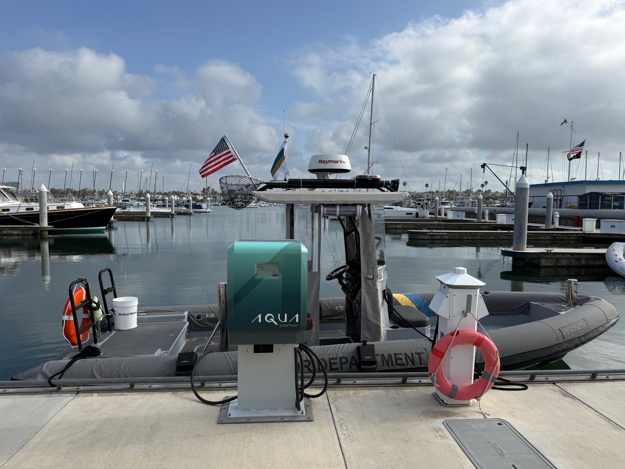 Fast charger installed at California’s Newport Beach Marina Park