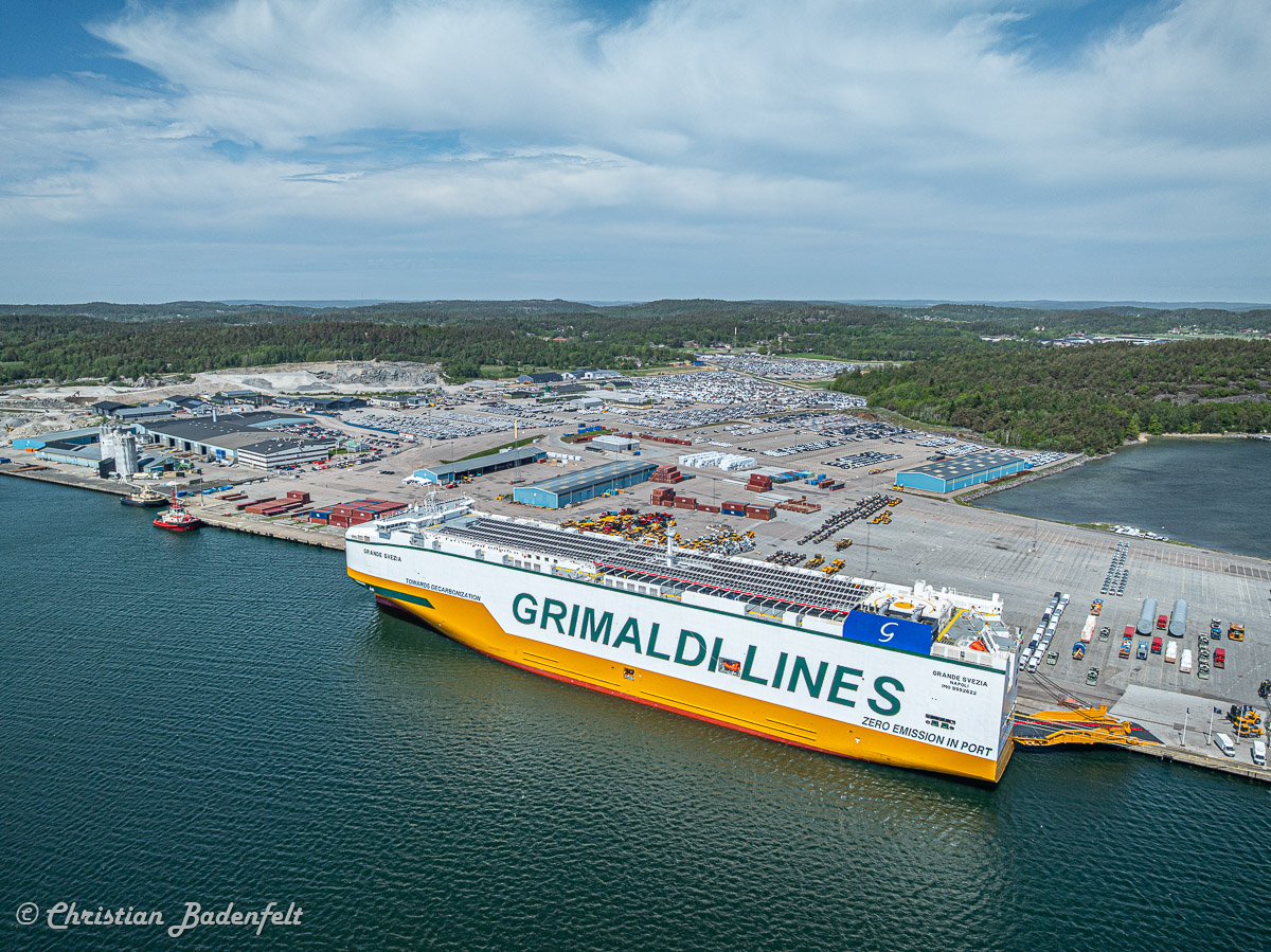 Naming ceremony for Grimaldi’s ammonia-ready PCTC