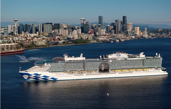 Princess Cruises’ LNG-fuelled Star Princess debuts in Seattle