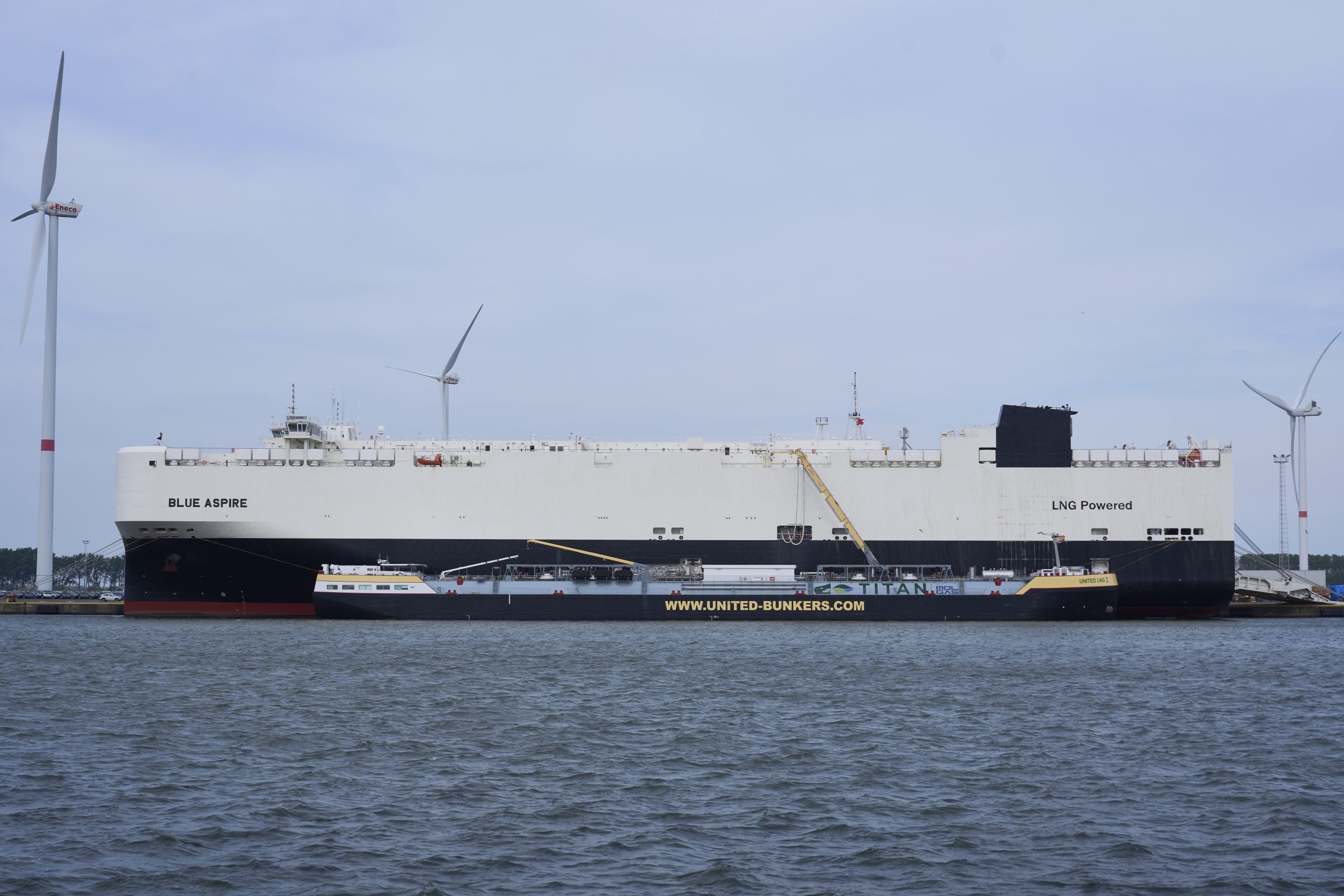 Titan charters LNG bunkering vessel for ZARA operations