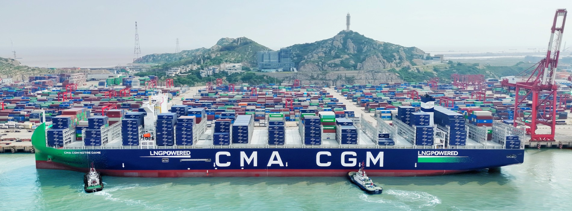 CMA CGM takes delivery of ‘world’s largest LNG-powered containership’