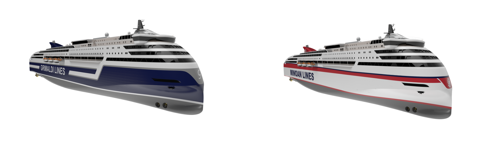 Auramarine supplying methanol fuel supply systems to Grimaldi’s dual-fuel RoPax newbuilds
