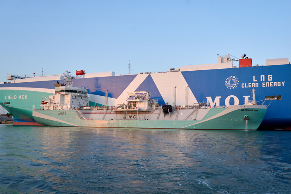 MOL inks bio-LNG supply agreements with Titan and Axpo for European operations