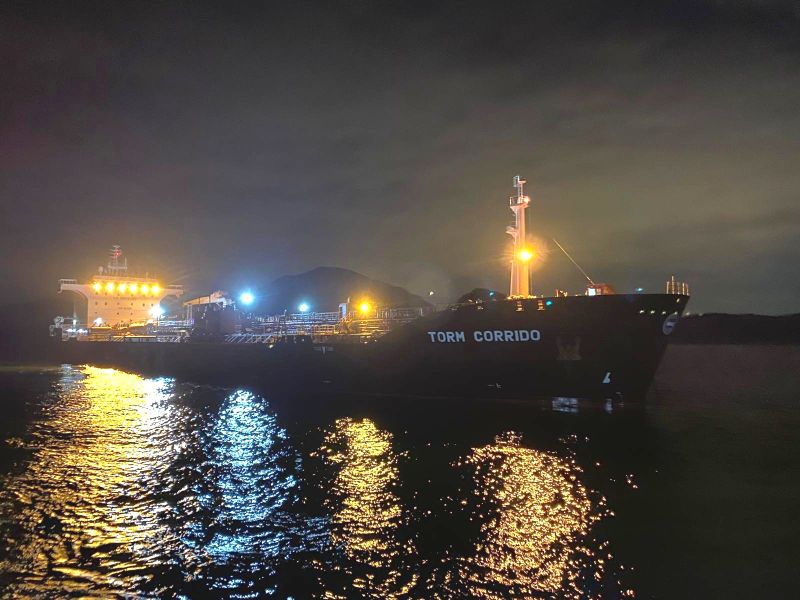 First B100 bunkering of a tanker in Hong Kong for CPN