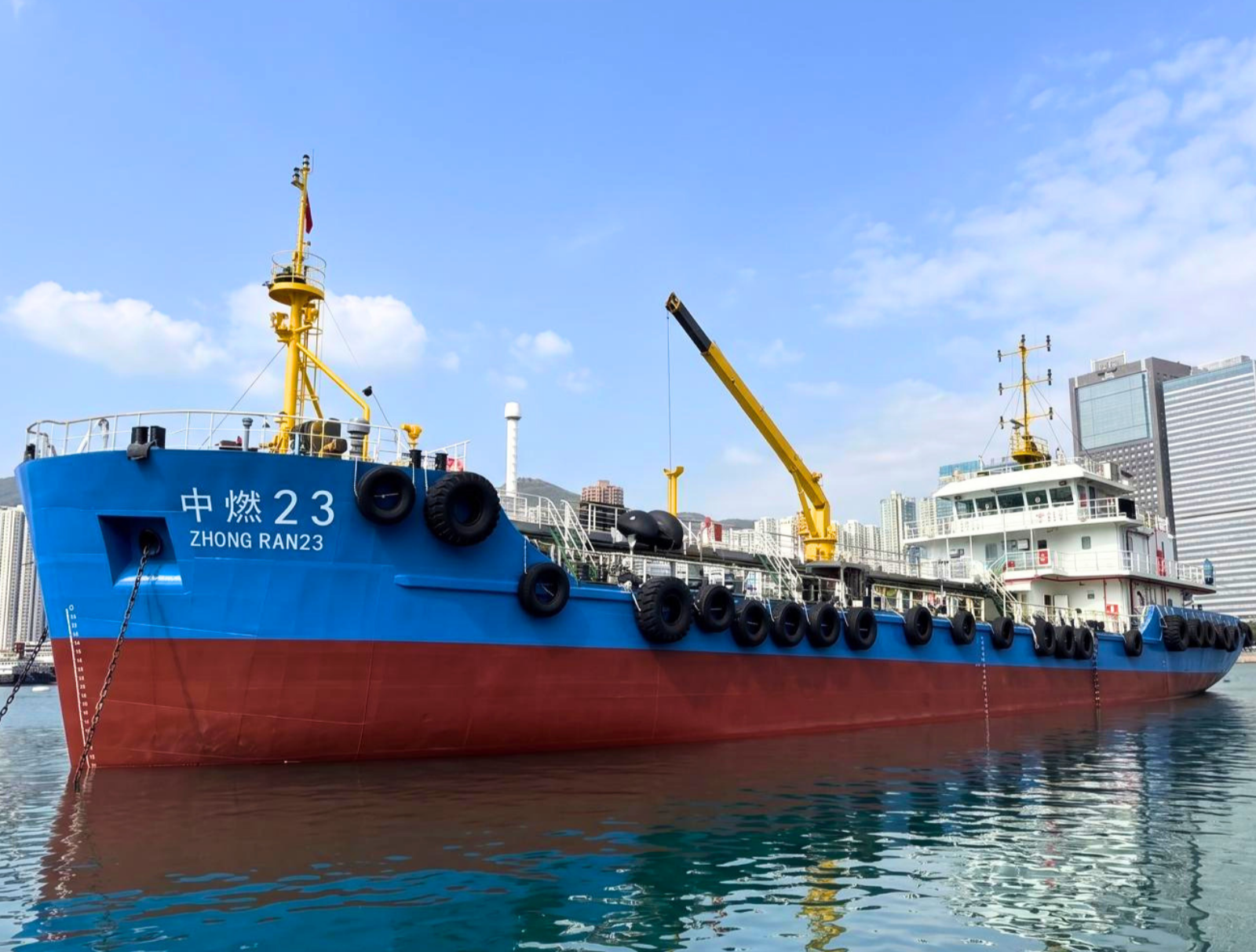 CPN bunker barge becomes first vessel listed on new MFM scheme in Hong Kong