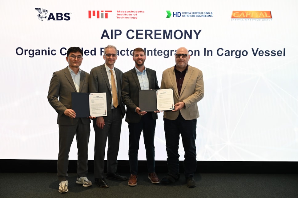 ABS issues AiP for integration of nuclear reaction on cargo ship
