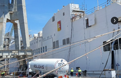 Molgas looking to do more LNG bunkering in Palermo after successful ferry spot delivery