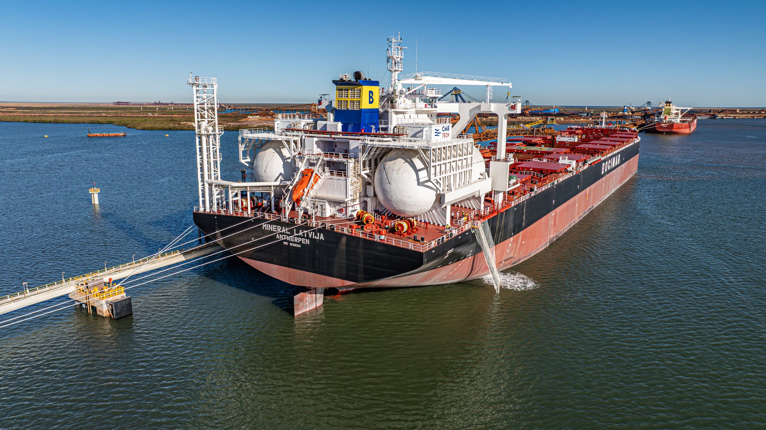 Fortescue and CMB.TECH agree charter terms for ammonia-capable vessels