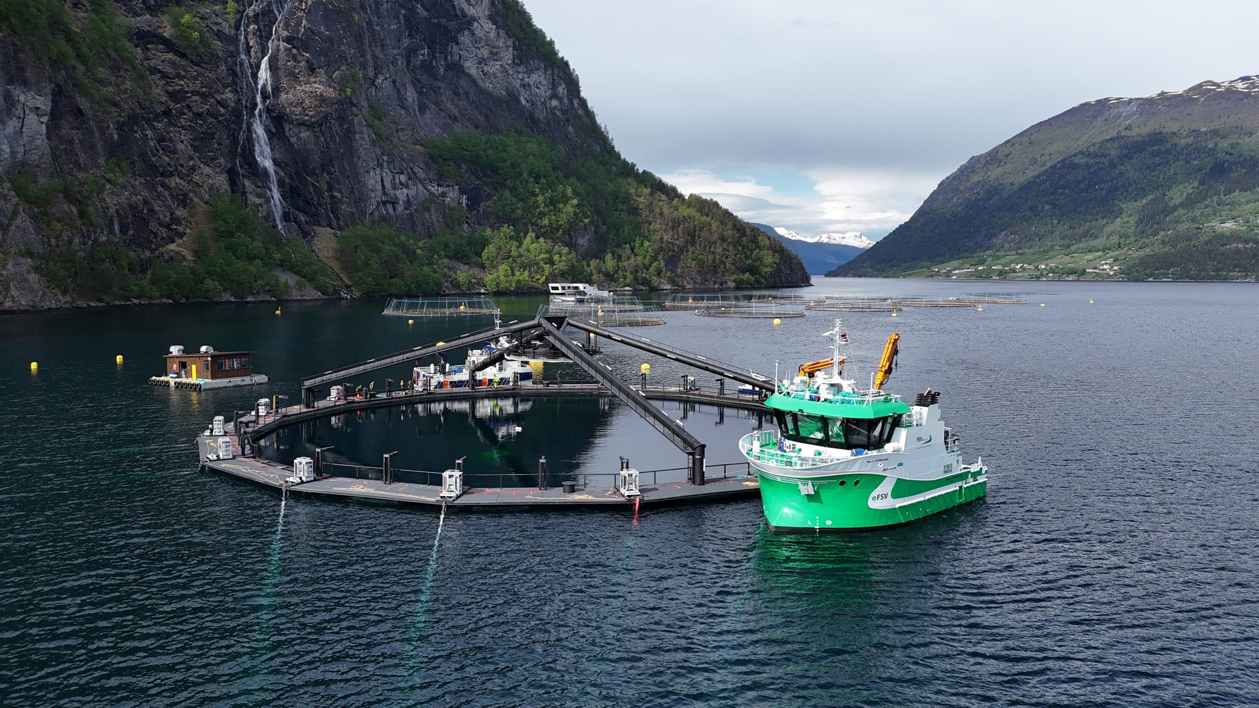 Trident Aqua Services battery hybrid pair to support Hofseth’s aquaculture operations
