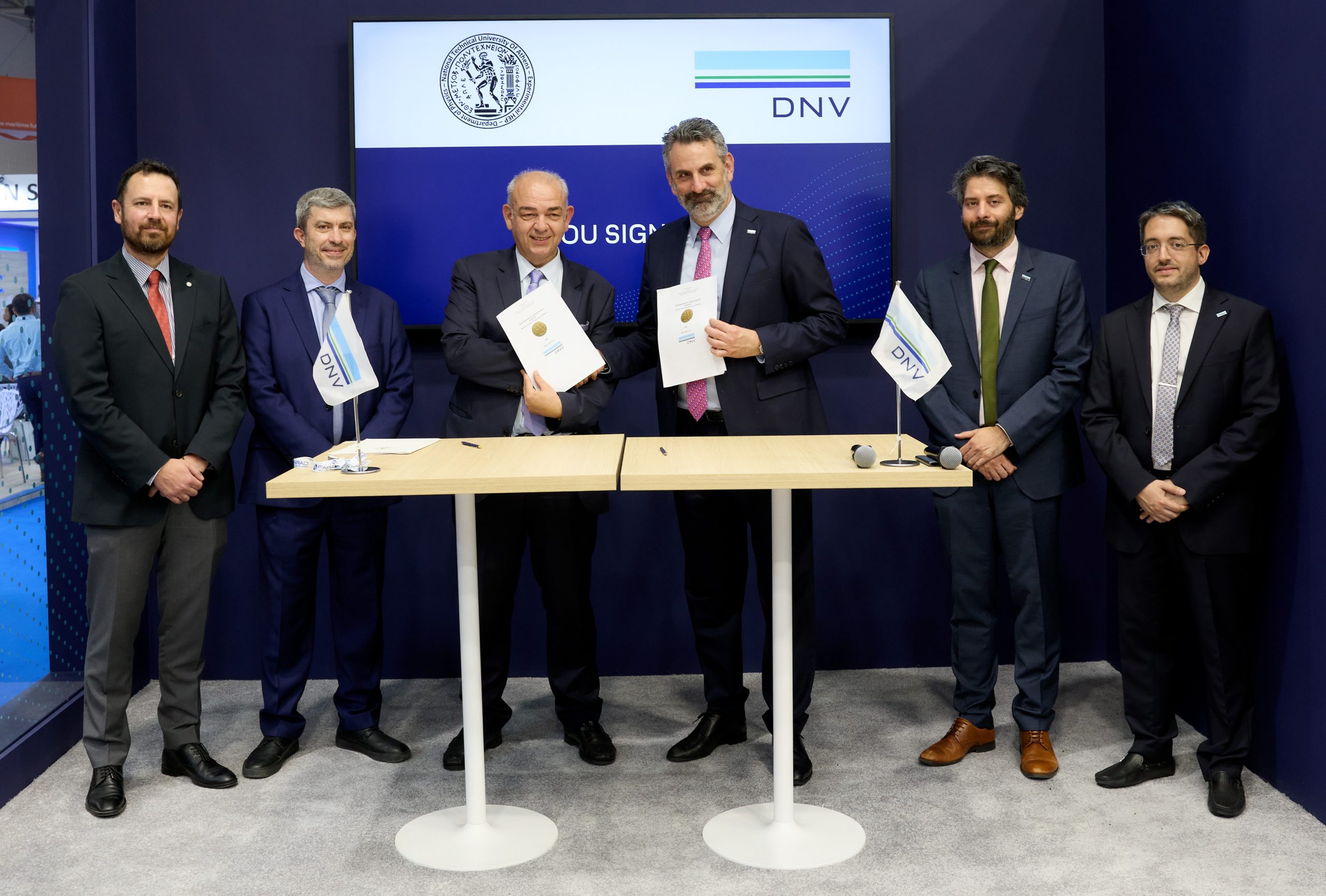 DNV and NTUA to work jointly on maritime research and education