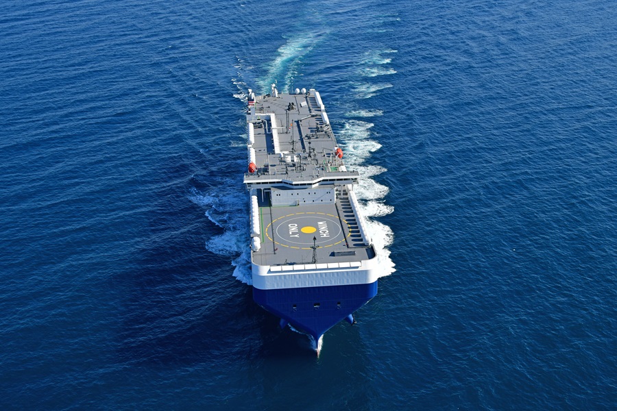 NYK launches year-long B100 trial on car carrier