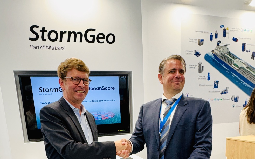 StormGeo and OceanScore ink new collaboration agreement