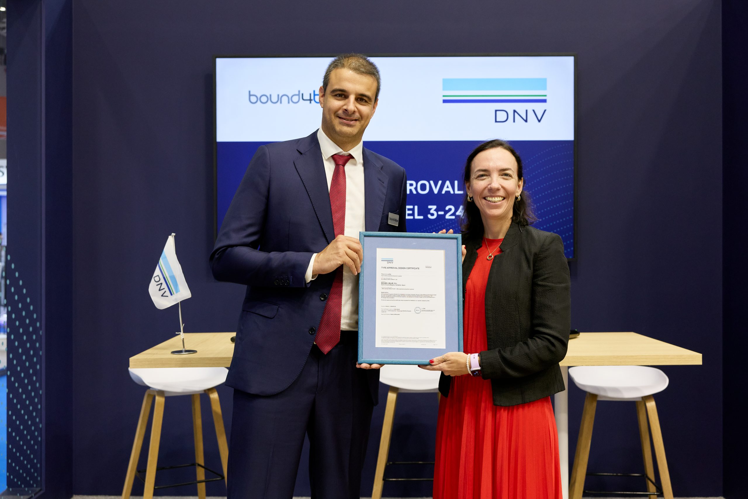 DNV grants Type Approval for bound4blue Model 3-24 eSAIL