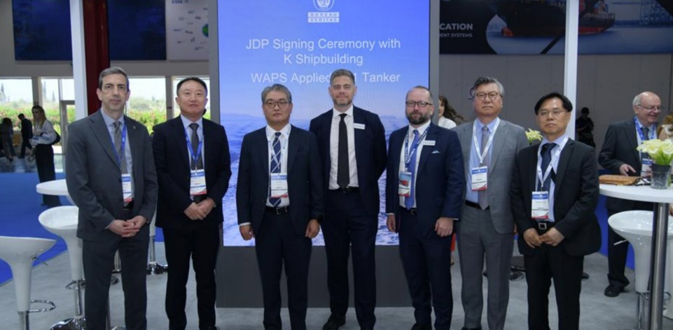 Trio to develop WAPS-equipped next-generation LR1 tanker
