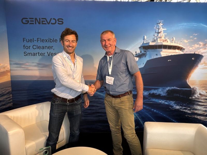 Genevos and Koedood Marine Group to collaborate on maritime hydrogen fuel cell deployment 