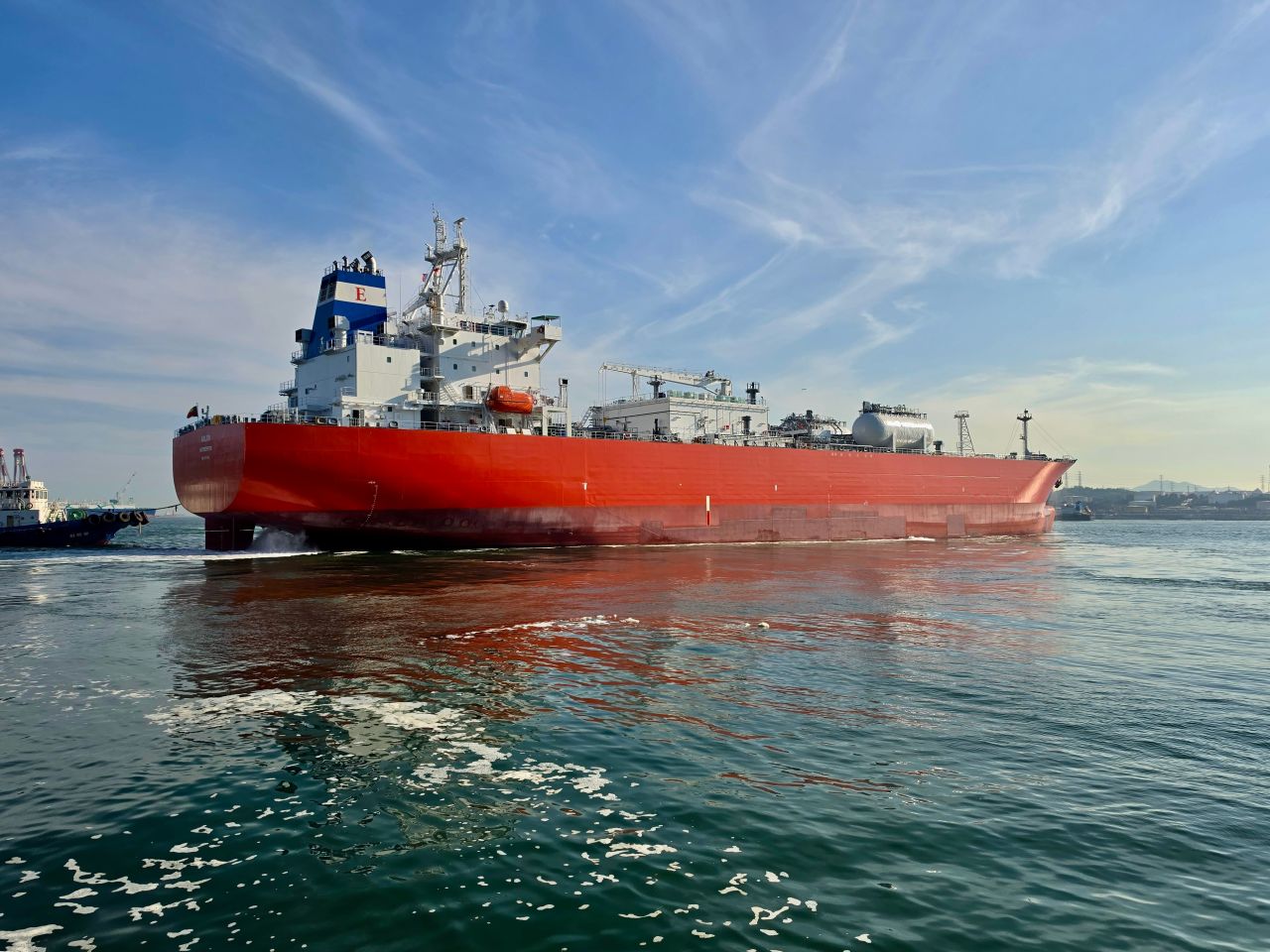 Delivery of Exmar’s second dual-fuel ammonia vessel