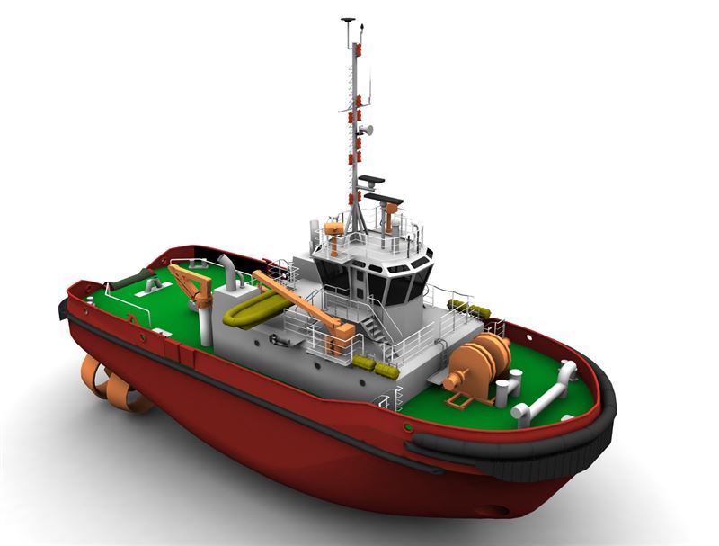 Echandia to supply battery systems for two new electric tugs in India