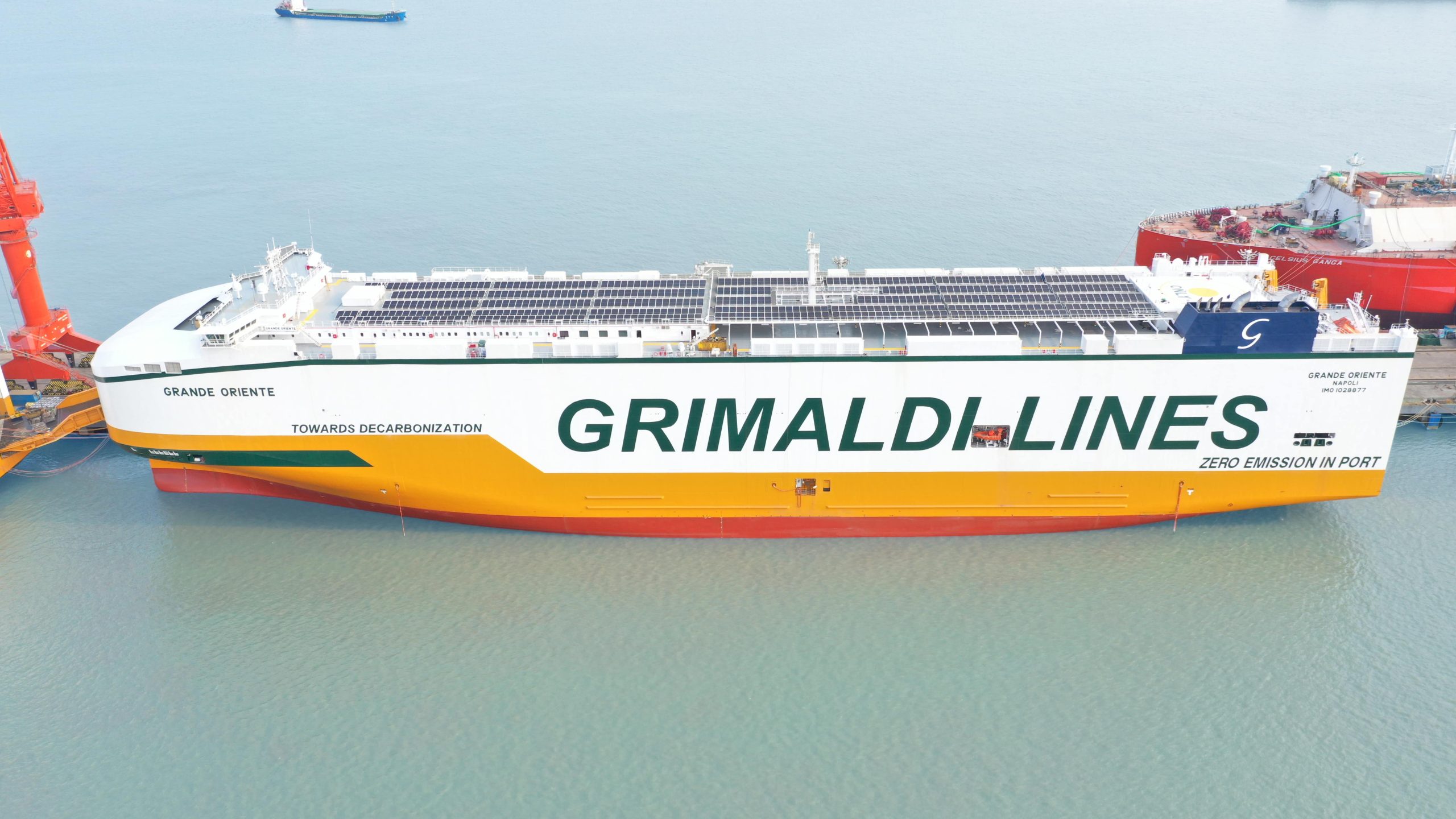 Grimaldi takes delivery of twelfth ammonia-ready car carrier