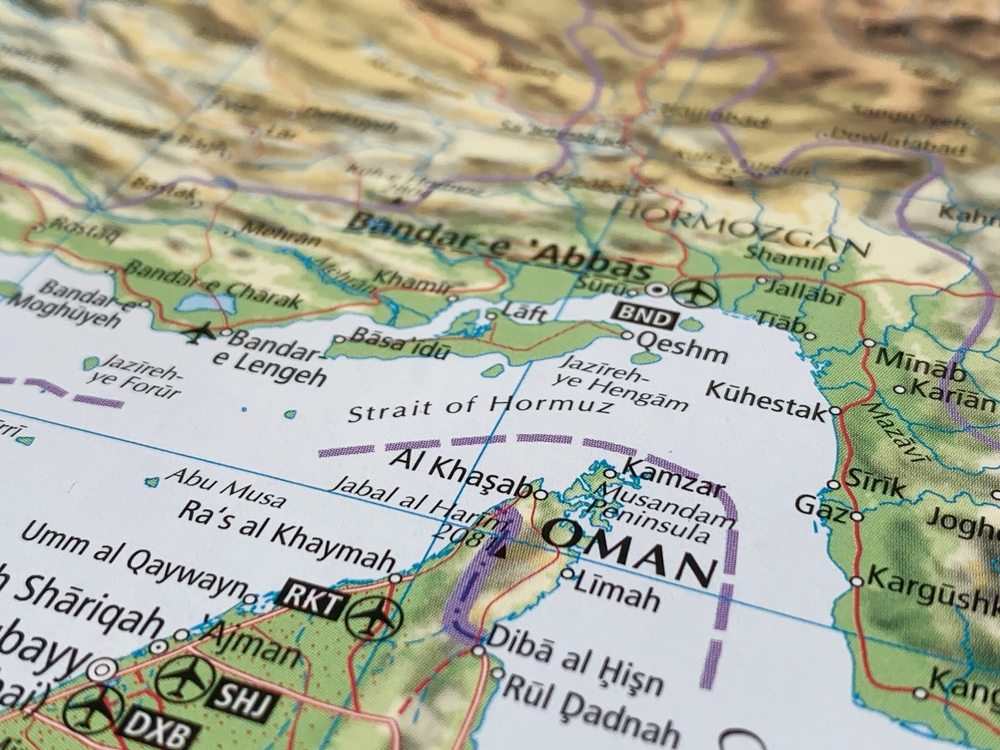Tanker struck by projectile off Oman