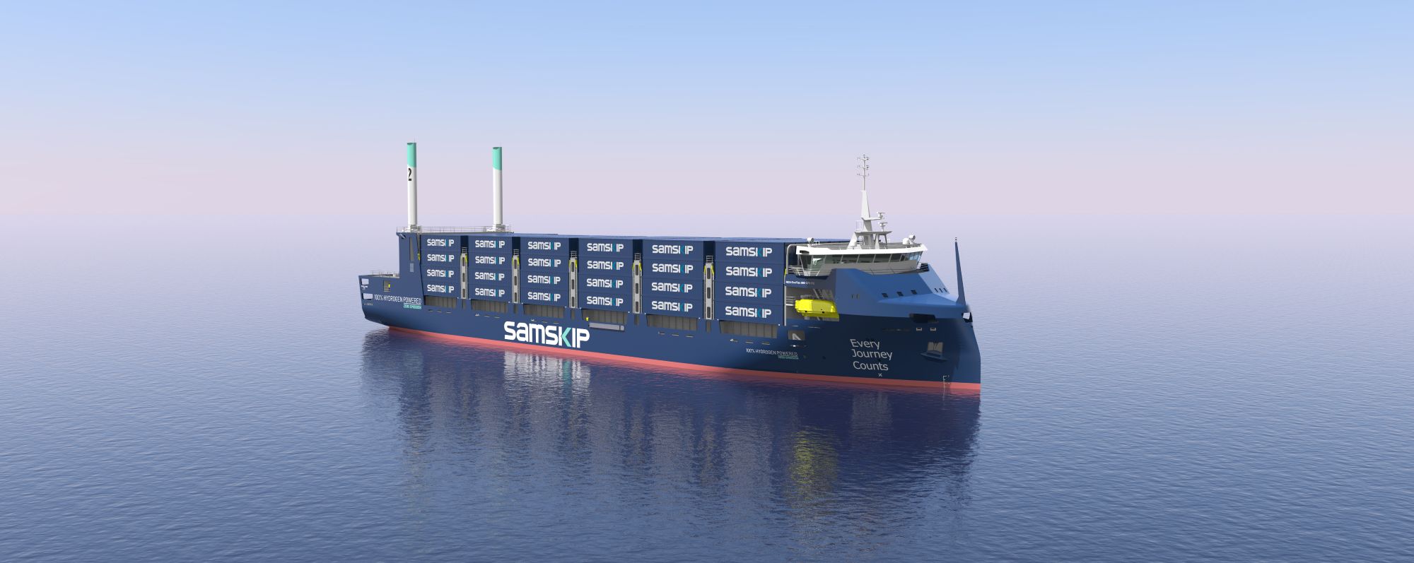 Samskip boxship becomes new demonstrator for HyShip project