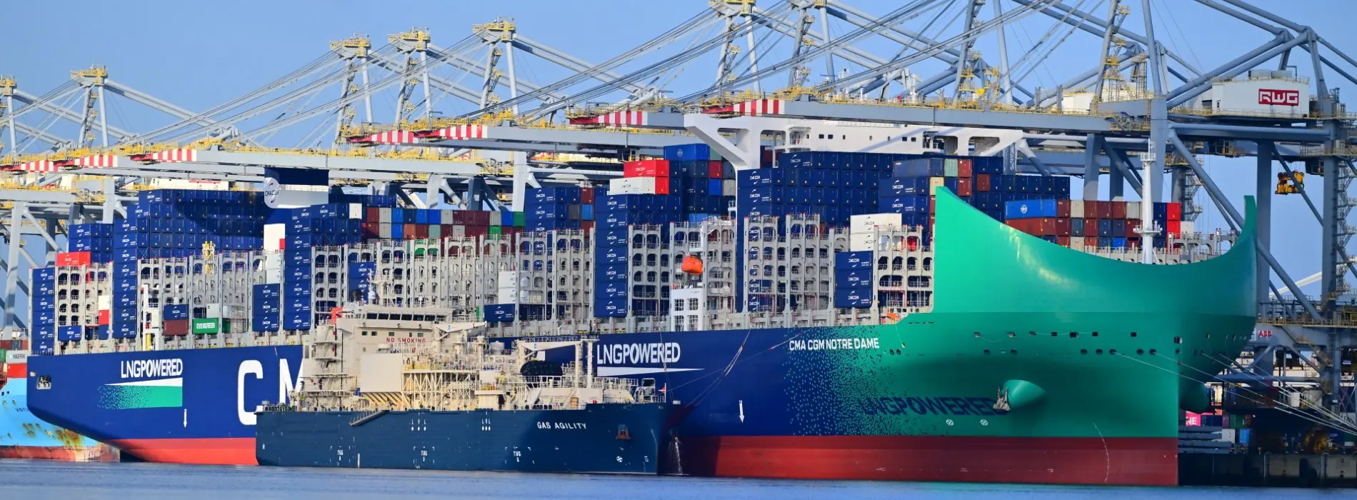 CMA CGM’s latest 24,000 TEU boxship bunkers first bio-LNG stem in Rotterdam