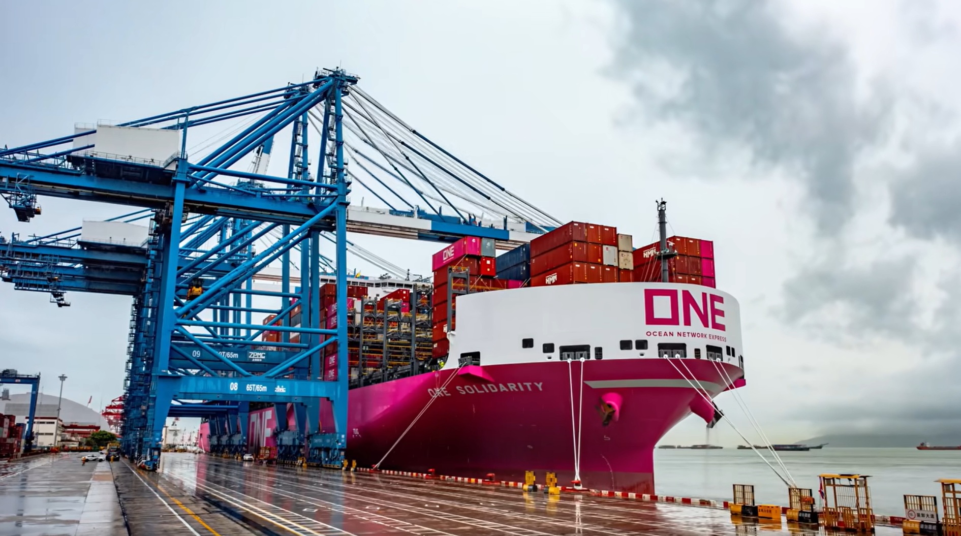 Maiden voyage of methanol-, ammonia-ready ONE Solidarity