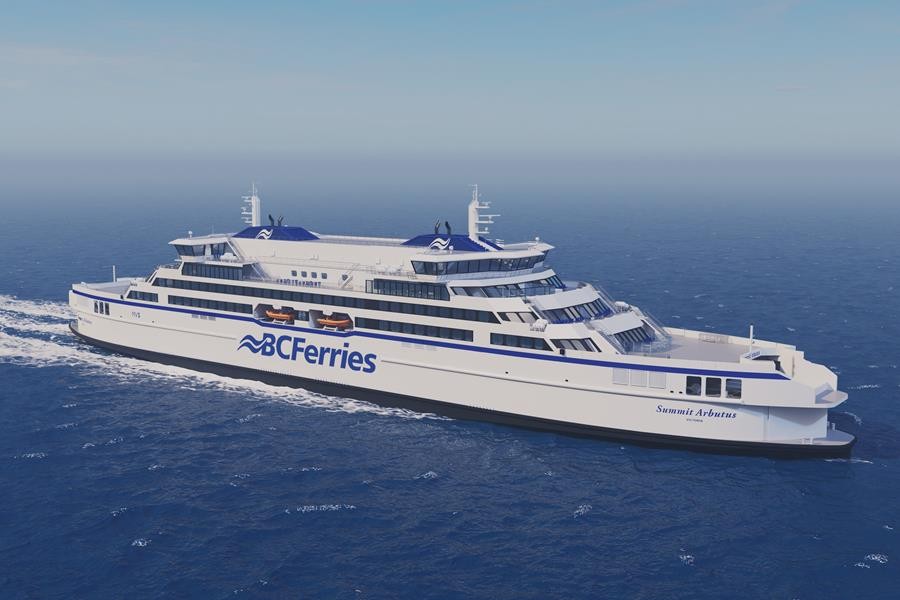 Corvus Energy wins battery contract for four new BC Ferries vessels