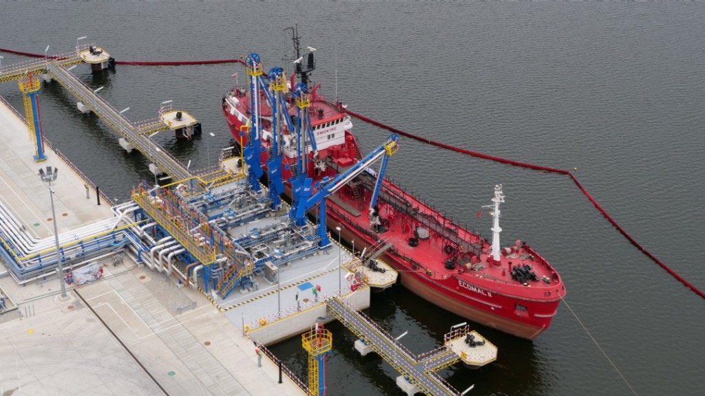 First vessels calling at new Polish terminal loading MGO and delivering FAME