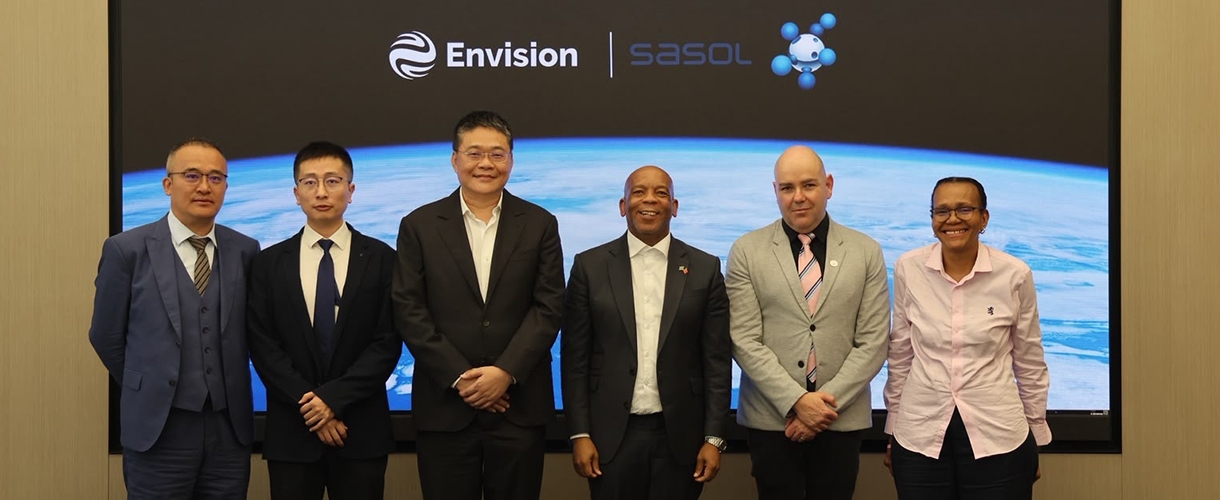 Envision to explore green hydrogen design for Sasol’s Sasolburg facility