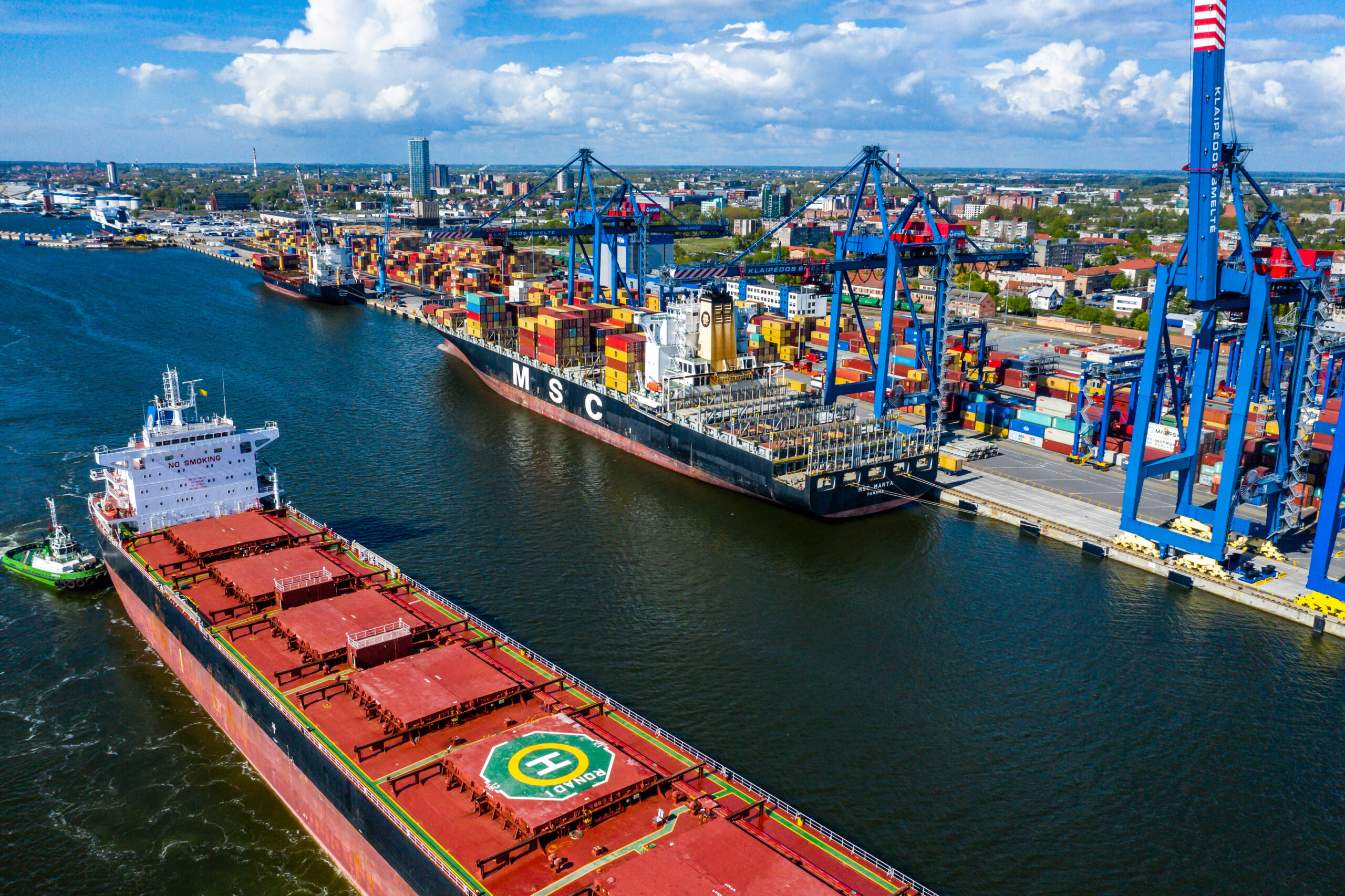 Port of Klaipėda records growth across multiple segments during H1